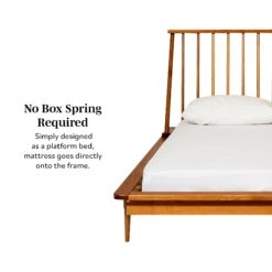Walker Edison Spindle Back Solid Wood Beds 22 Walker Edison Spindle Back Solid Wood Beds -Walker Edison 117255WEImages Bedroom BQSPIN NoBoxSpring
