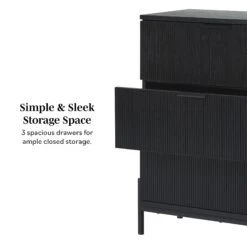 Walker Edison Paris Modern Scandinavian Reeded Dresser 31 Walker Edison Paris Modern Scandinavian Reeded Dresser -Walker Edison 117326WEImages Bedroom PRSB3B Storage ccbc26ac c606 48e0 b77b f0889f829848