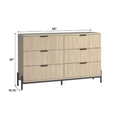 Walker Edison Paris Modern Scandinavian Reeded Dresser 23 Walker Edison Paris Modern Scandinavian Reeded Dresser -Walker Edison 117326WEImages Bedroom PRSB5B Dimensions 9a45ab6c d84c 4339 b719 326143e23208