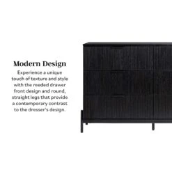 Walker Edison Paris Modern Scandinavian Reeded Dresser 33 Walker Edison Paris Modern Scandinavian Reeded Dresser -Walker Edison 1fe7ec8d7fd9b407dd81160102c0167a8e821f61