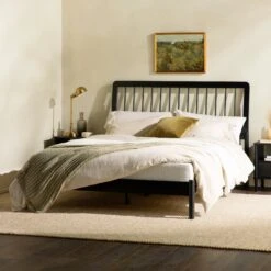 Walker Edison Cama Mid-Century Modern Slatted Solid Wood Bedframe Collection 36 Walker Edison Cama Mid-Century Modern Slatted Solid Wood Bedframe Collection -Walker Edison 66ea01d777a9e151c7cedb3037983a3c8cd2def8