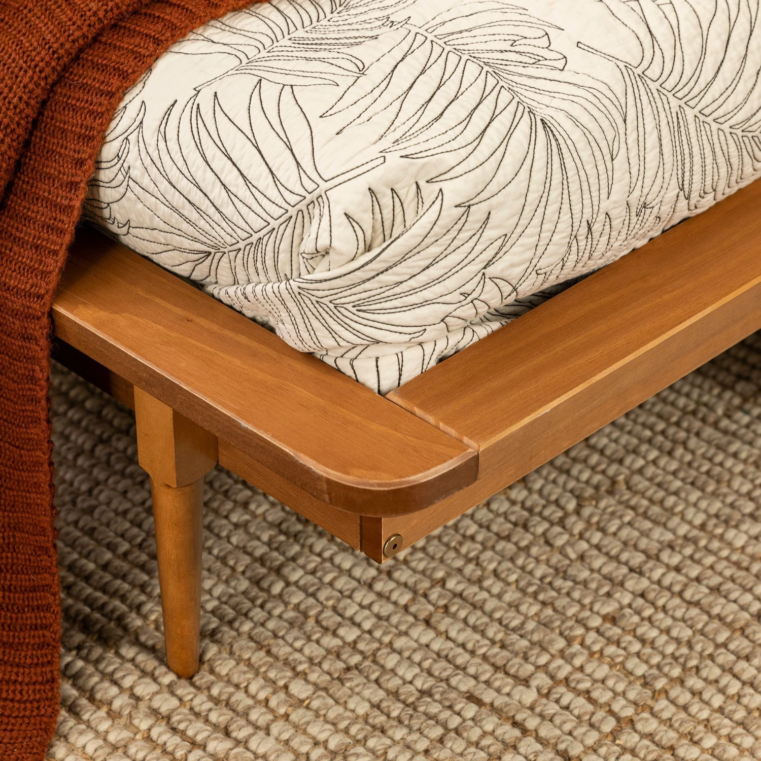 Walker Edison Spindle Back Solid Wood Beds 5 Walker Edison Spindle Back Solid Wood Beds - Image 5