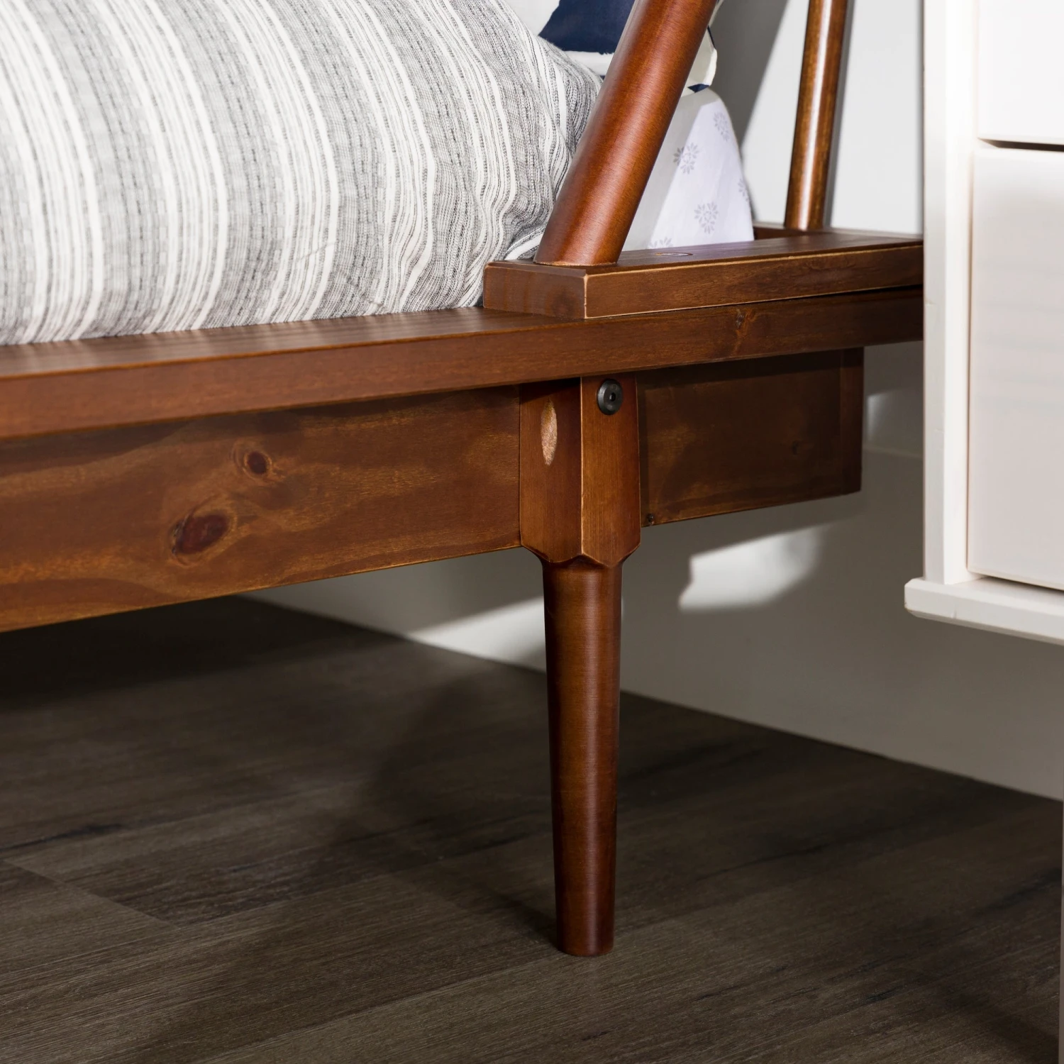 Walker Edison Spindle Back Solid Wood Beds 8 Walker Edison Spindle Back Solid Wood Beds - Image 8