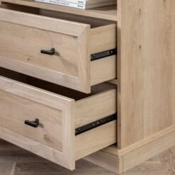 Walker Edison Clyde Classic 2-Drawer Nightstand / Side Table -Walker Edison BR2DCLNSWO EW US DTL 06