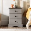Walker Edison Ben 3-Drawer Nightstand