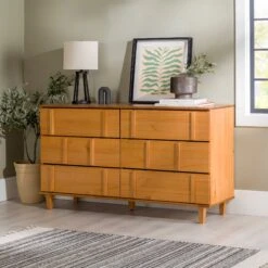 Walker Edison Bronx Modern Solid Wood Dresser 21 Walker Edison Bronx Modern Solid Wood Dresser -Walker Edison BR60BRX6DCA US Amazon LSV2 01