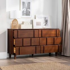 Walker Edison Bronx Modern Solid Wood Dresser 15 Walker Edison Bronx Modern Solid Wood Dresser -Walker Edison BR60BRX6DWT US Shopify ALT 03