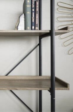 Walker Edison Urban Pipe Bookshelf -Walker Edison BS68UPAG ALT2 copy