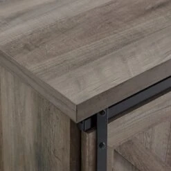 Walker Edison Sliding X Barn Door Sideboard 11 Walker Edison Sliding X Barn Door Sideboard -Walker Edison BU56SBD3DRGW DTL