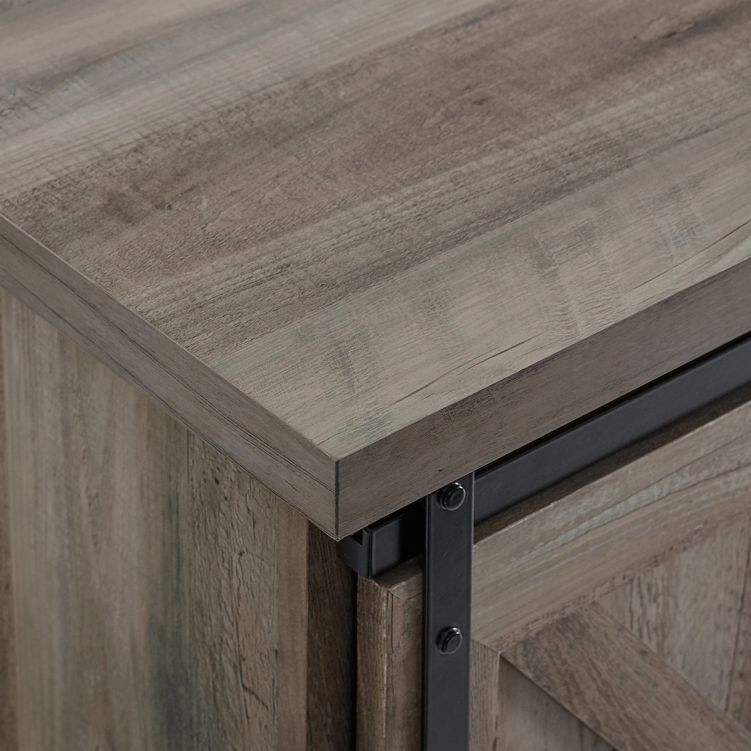 Walker Edison Sliding X Barn Door Sideboard 4 Walker Edison Sliding X Barn Door Sideboard - Image 4