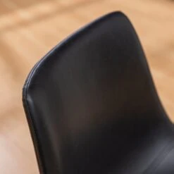 Walker Edison 18" Faux Leather Dining Chair 2 Pack -Walker Edison CHL18BL US Amazon DTL 02