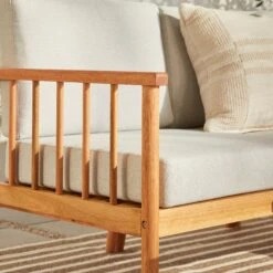 Walker Edison Circa Modern 6-Piece Spindle Solid Wood Outdoor Sectional And Coffee Table -Walker Edison GCIROD6PSECNL ALL US DTL 01