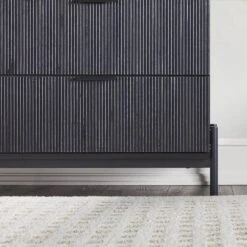 Walker Edison Paris Modern Scandinavian Reeded Dresser 28 Walker Edison Paris Modern Scandinavian Reeded Dresser -Walker Edison PRSB5BBL2 ALL US DTL 02 f921ddd4 655e 4a72 bb97 8fa5ad7b63d4