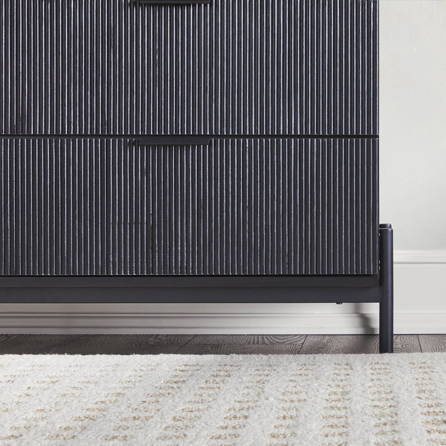 Walker Edison Paris Modern Scandinavian Reeded Dresser 10 Walker Edison Paris Modern Scandinavian Reeded Dresser - Image 10