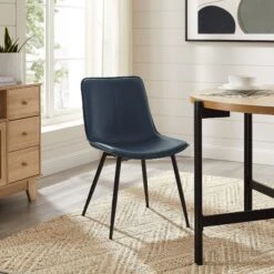 Walker Edison Tribeca Upholstered Dining Chair, Set Of 2 32 Walker Edison Tribeca Upholstered Dining Chair, Set Of 2 -Walker Edison TRBU4ONV RS01 GAP LS 01