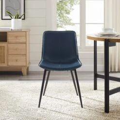 Walker Edison Tribeca Upholstered Dining Chair, Set Of 2 33 Walker Edison Tribeca Upholstered Dining Chair, Set Of 2 -Walker Edison TRBU4ONV RS02 GAP LS 02