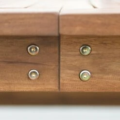 Walker Edison 3-Piece Modern Patio Dining Set - Brown 8 Walker Edison 3-Piece Modern Patio Dining Set - Brown -Walker Edison WE OW3SDTBR 3