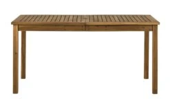 Walker Edison 60 Inch Patio Modern Dining Table - Brown